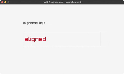words-alignment